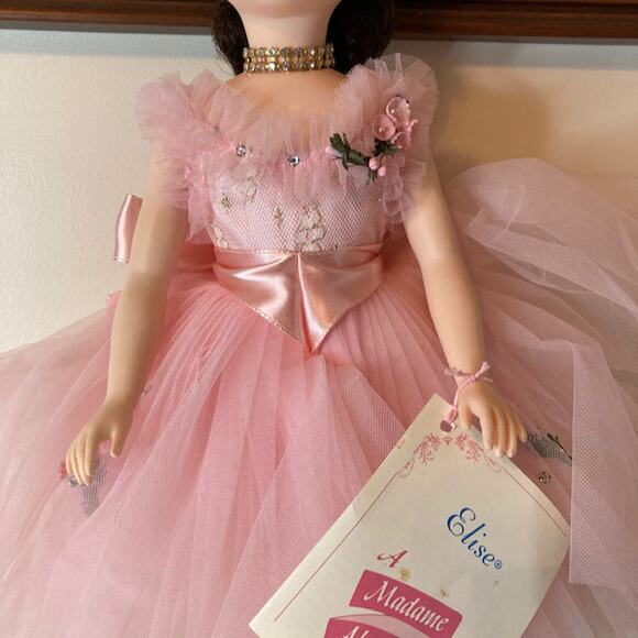 Vintage 80s Madame Alexander 17" Elise Ballerina #1652 (1984-85) Brunette - Picture 3 of 7